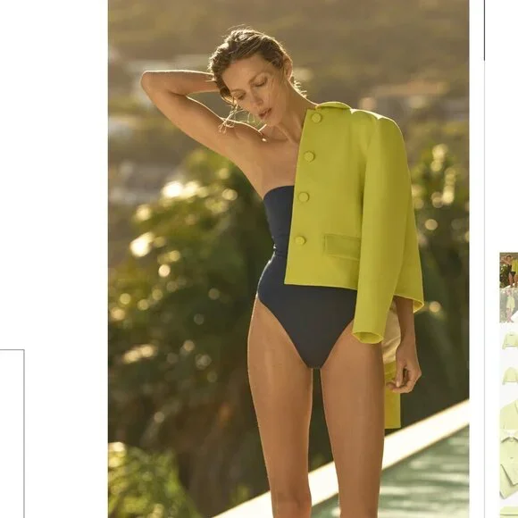 ZW COLLECTION SHORT JACKET WITH POCKETS Size M NEW WITH TAG! - Picture 3 of 8